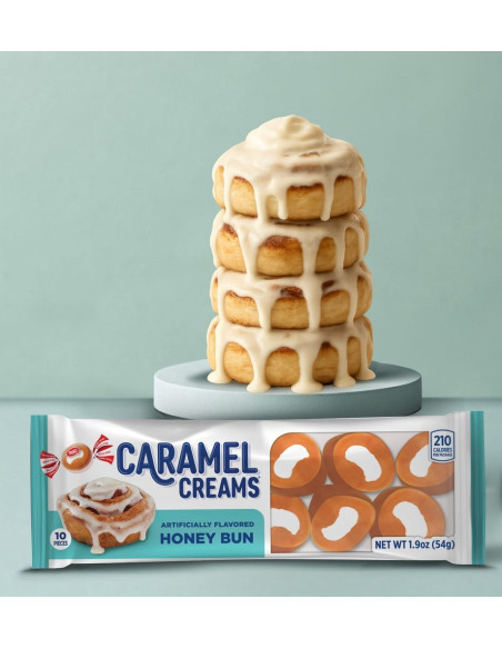 Goetze's Caramel Creams Honey Bun 54g - My American Market