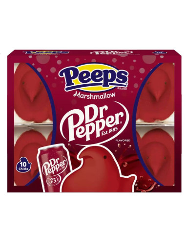 Peeps Marshmallow Chicks Dr Pepper x10 - My American Market