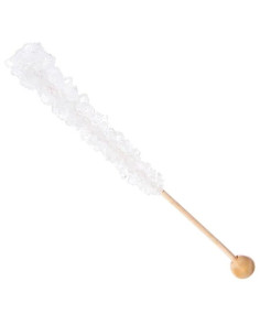 Espeez Rock Candy On A Stick Sugar White - My American Market