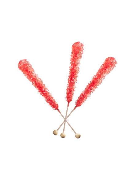 Espeez Rock Candy On A Stick Strawberry - My American Market
