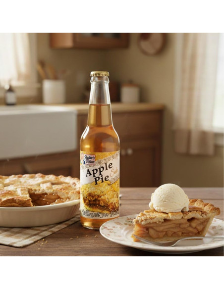 Rocket Fizz Melba's Fixins Apple Pie Soda - My American Market