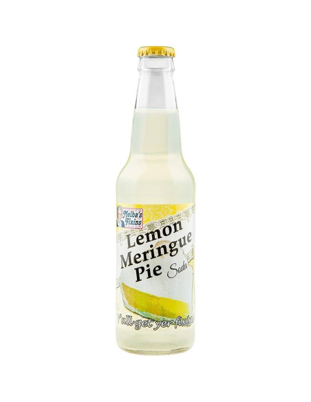 Rocket Fizz Melba's Fixins Lemon Meringue Pie Soda - My American Market