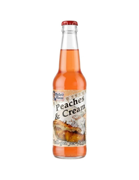 Rocket Fizz Melba's Fixins Peaches & Cream - My American Market