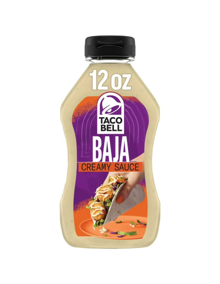Taco Bell Creamy Baja Sauce 354ml - My American Market
