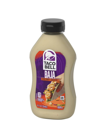 Taco Bell - Baja Creamy Sauce (sauce crémeuse façon Taco Bell) - My American Market