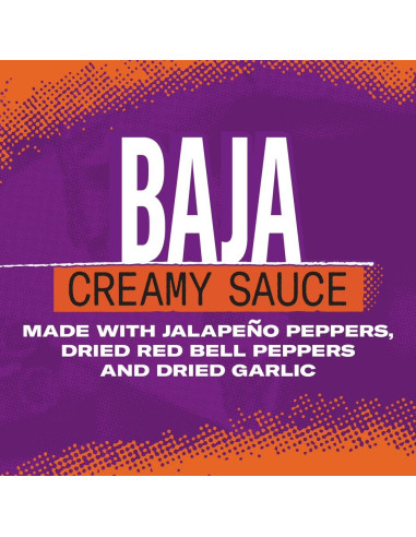 Taco Bell - Baja Creamy Sauce (sauce crémeuse façon Taco Bell) - My American Market