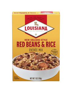 Louisiana Fish Fry Red Beans & Rice - My American Market