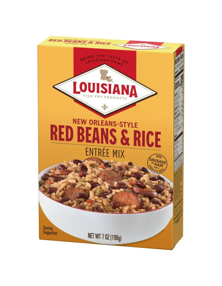 Louisiana Fish Fry Red Beans & Rice - My American Market