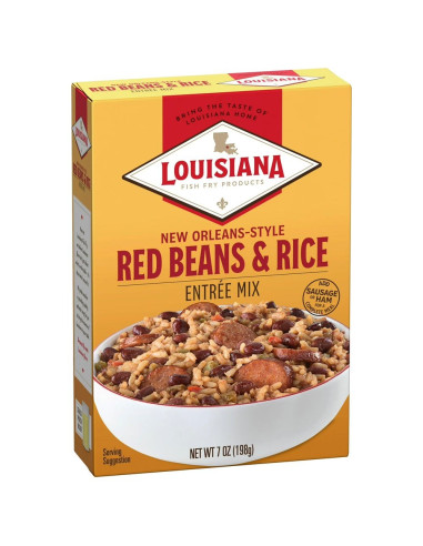 Louisiana Fish Fry Red Beans & Rice - My American Market