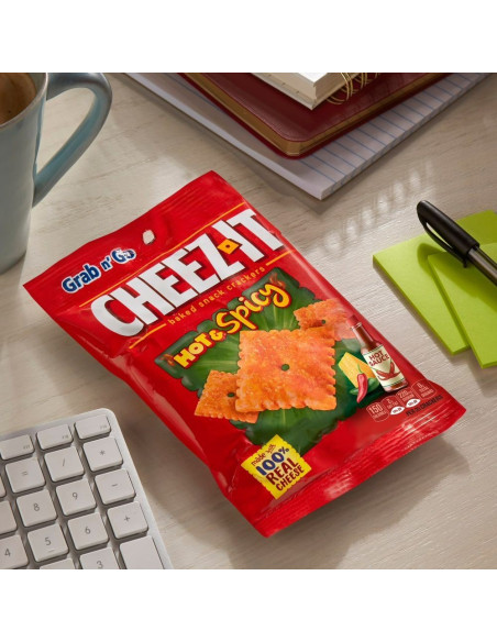 Cheez-It Hot & Spicy Grab n' Go 85g - My American Market