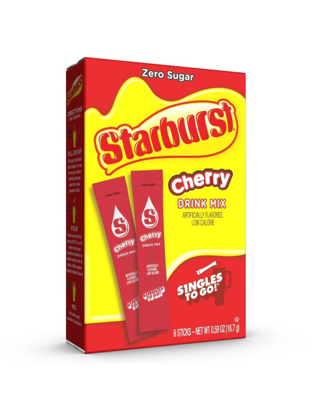 Starburst Singles To Go! Cherry - My American Market