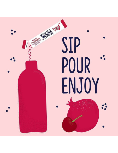 Welch's Singles To Go! Cherry Pomegranate - My American Market