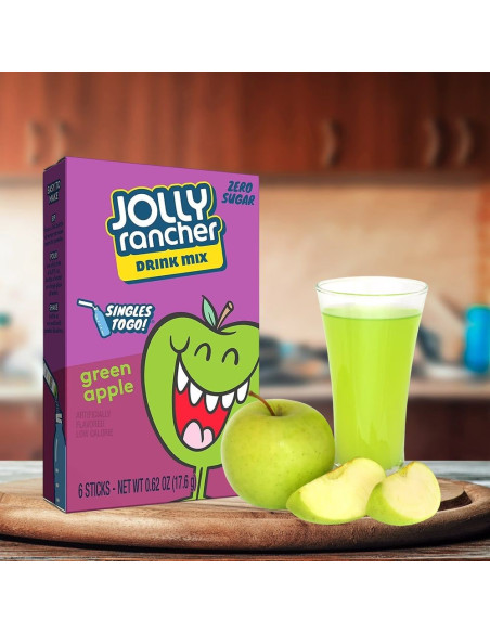 Jolly Rancher Singles To Go! Green Apple - My American Market