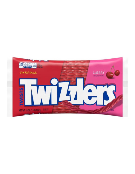 Twizzlers Twists Cherry 453g - My American Market