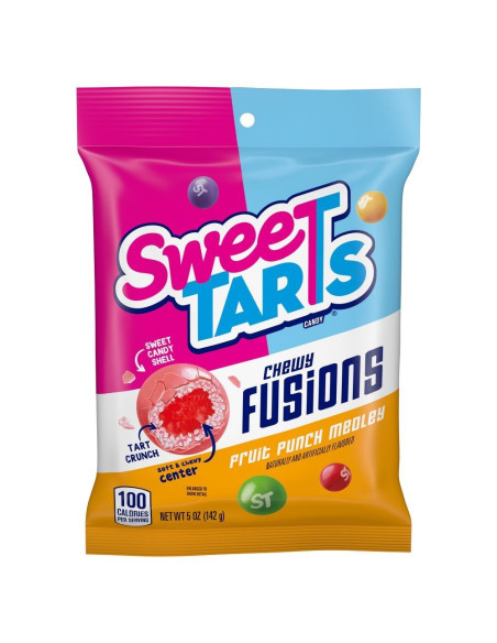 SweetTARTS Chewy Fusions Fruit Punch Medley - My American Market