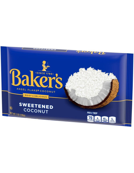 Baker's Angel Flake Sweetened Coconut 198g - My American Market