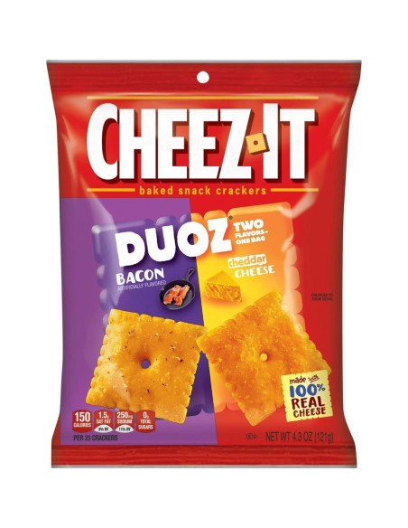 Cheez-It Duoz Bacon Cheddar Cheese - My American Market