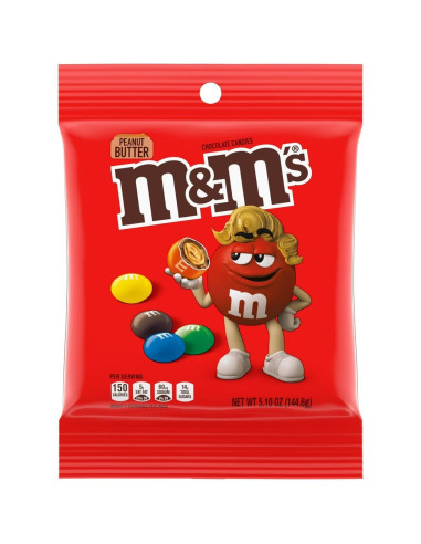 M&M's Peanut Butter 144,6g - My American Market