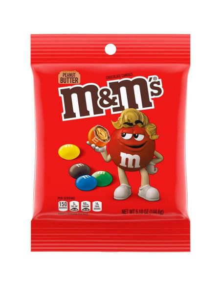 M&M's Peanut Butter 144,6g - My American Market
