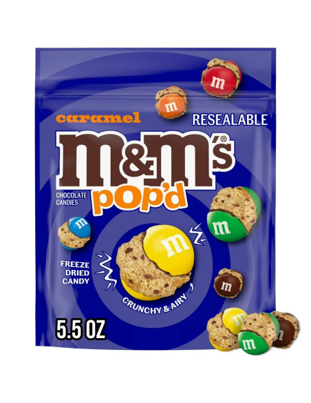 M&M's POP'd Caramel 155g - My American Market