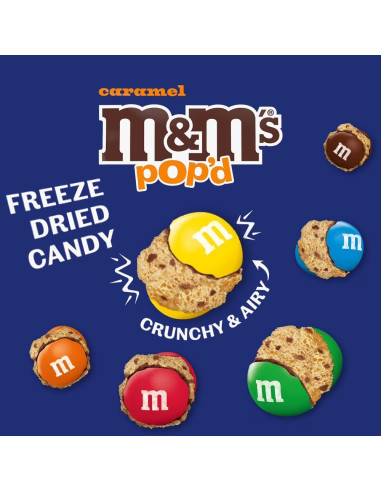 M&M's POP'd Caramel 155g - My American Market