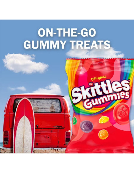 Skittles - Gummies Original (bonbons gélifiés fruités) - My American Market