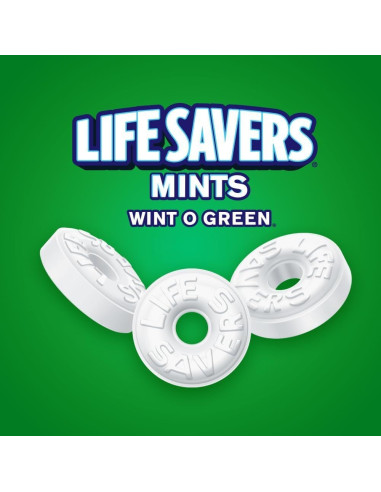 Life Savers Mints Wint-O-Green 177g - My American Market