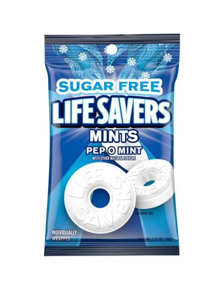Life Savers Mints Pep-O-Mint Sugar Free - My American Market