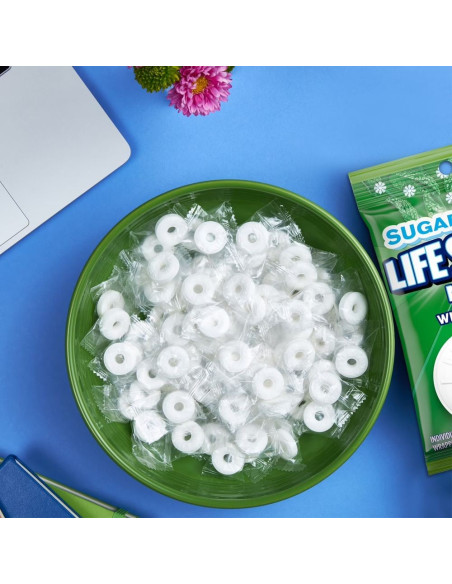 Life Savers - Wint-O-Green Sugar Free (pastilles gaulthérie, sans sucre) - My American Market