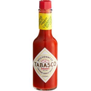 TABASCO SAUCE PIQUANTE CAYENNE L'AIL