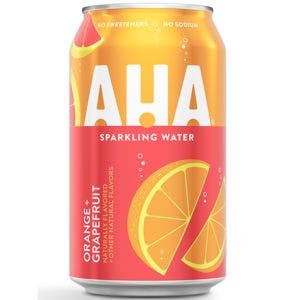 AHA EAU PETILLANTE ORANGE PAMPLEMOUSSE