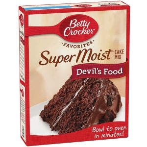 BETTY CROCKER PRÉPARATION GÂTEAU DEVIL'S