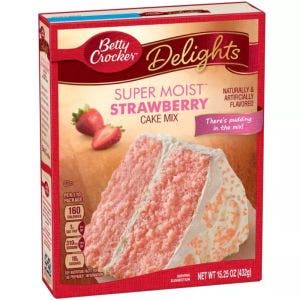 BETTY CROCKER PRÉPARATION GÂTEAU FRAISE