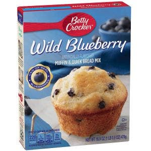 BETTY CROCKER PRÉPARATION MUFFIN MYRTILLES