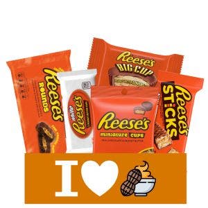 Box Reese's Chocolat Peanut Butter Taille XS