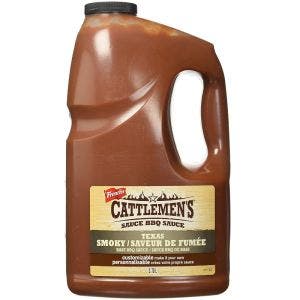 CATTLEMEN'S SAUCE BBQ FUMEE TEXAS - 3.8 LITRES