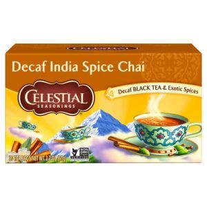 celestial seasoning india spice chai decaf