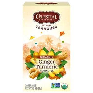 celestial seasonings ginger tumeric tea