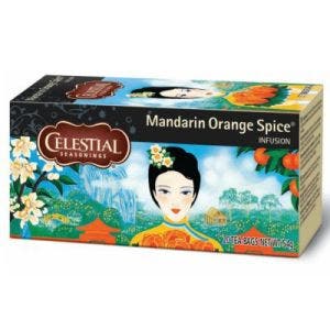 celestial seasonings herbal tea mandarin orange spice 20 bags 54g 1.9oz