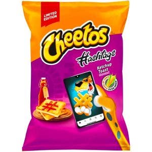Cheetos Hashtag Toast Al Ketchup 130G Edizione Limitata