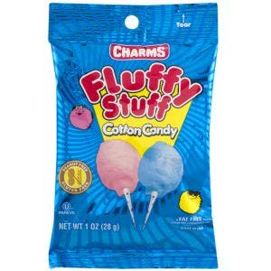 CHARMS FLUFFY STUFF BARBE A PAPA (PETIT SACHET)