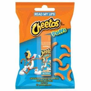 Cheetos Puff Bálsamo Labial Sabor Cheetos