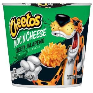 cheetos mac 'n cheese cup cheesy jalapeno 64g 2.25oz