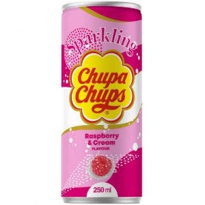 chupa chups raspberry cream sparkling soda