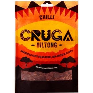 CRUGA BEEF BILTONG CHILI VIANDE SÉCHÉE BŒUF CHILI