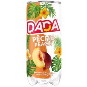 dada drink peach sparkling water