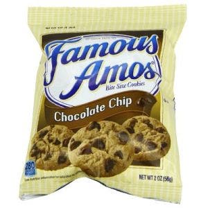 famous amos mini cookies pépites choco