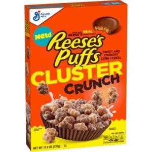 general mills reese's puffs cluster cereal