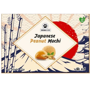 hachiko and co 6 japanese mochis peanut