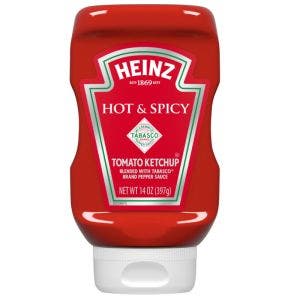 HEINZ KETCHUP TABASCO HOT - SPICY FLACON